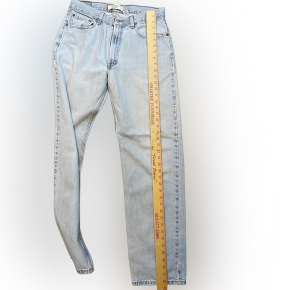 Levi’s 550 relaxed fit jeans (back pocket personalized) high waist size 32 - Picture 5 of 12